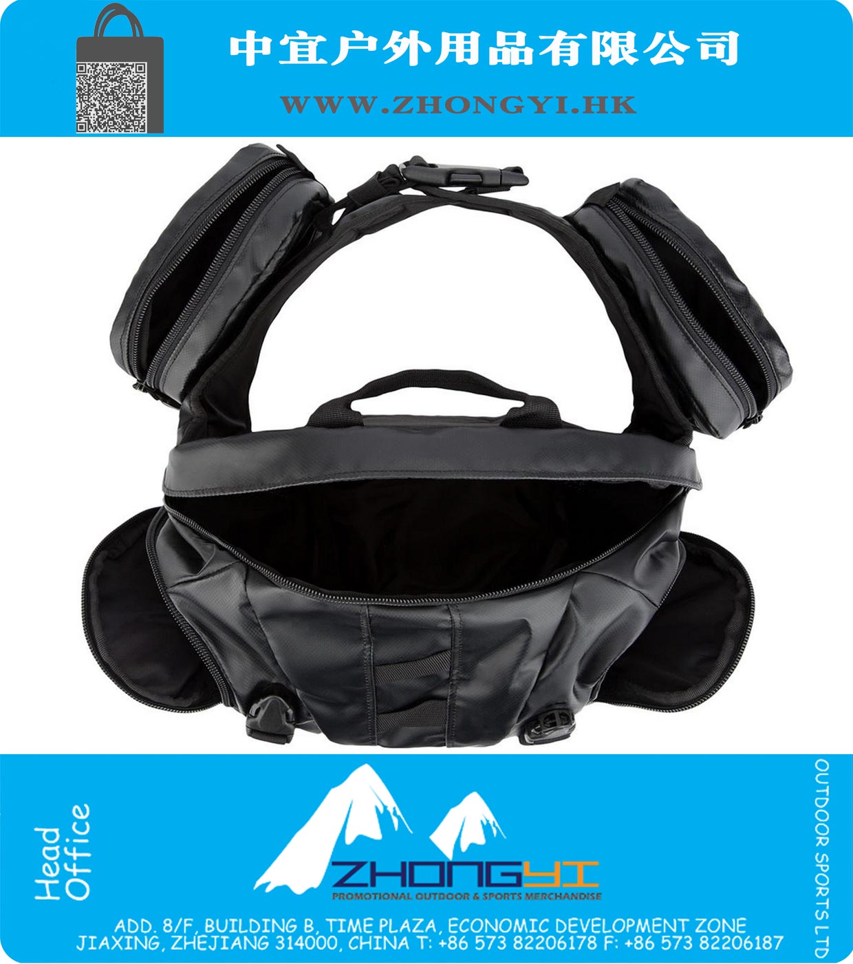 EMS Fanny Pack, ZY-TLEC018, EMT Trauma Kits, EMT Bags, China, Manufacturer | Zhongyi Bags