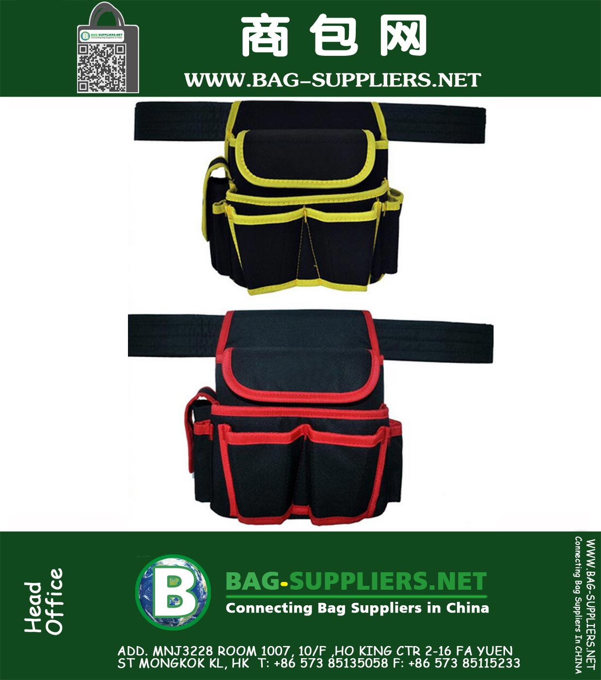 Tool Bag Tool Pouch for Professional Electricians Bag