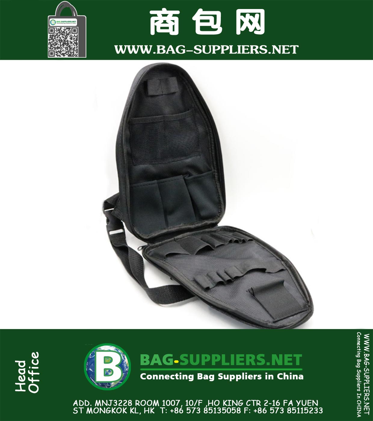 Zipper Carrying Case Double Deck Vape Pocket