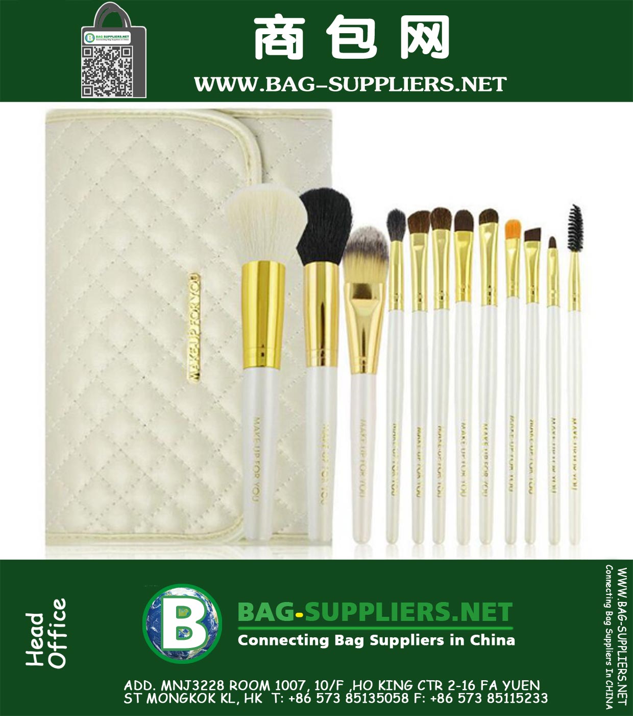 Brush For Face Make Up Essentials With Bag