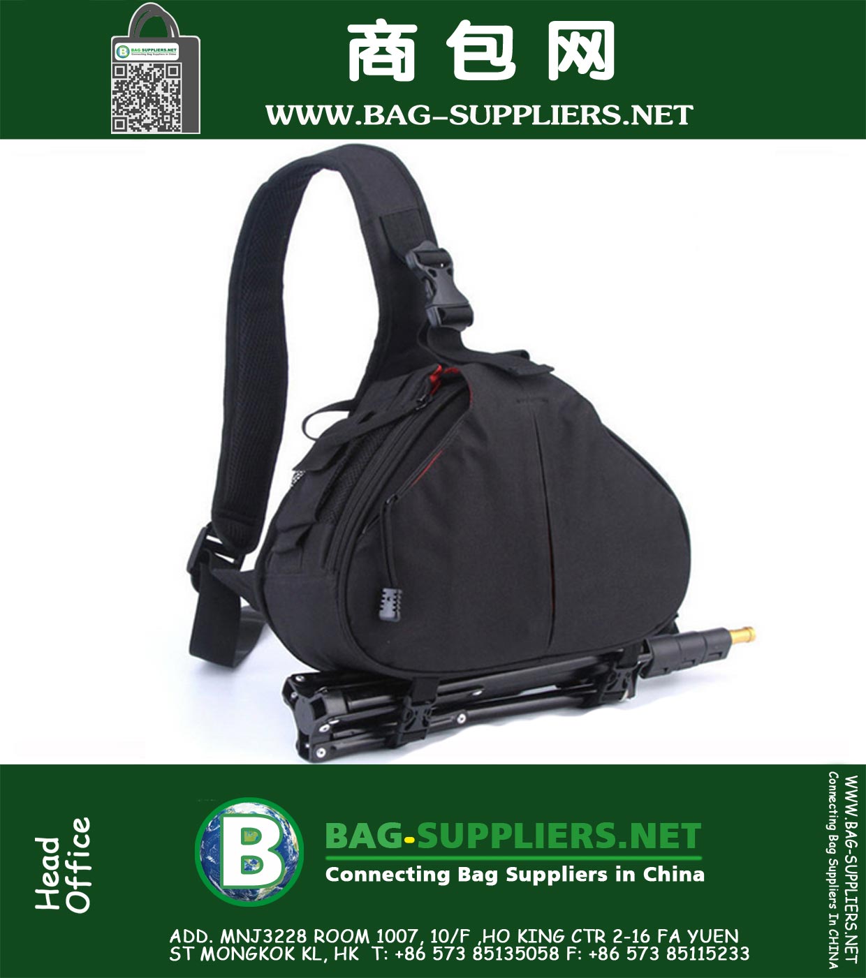 SLR Camera Messenger Sport Bag for Canon
