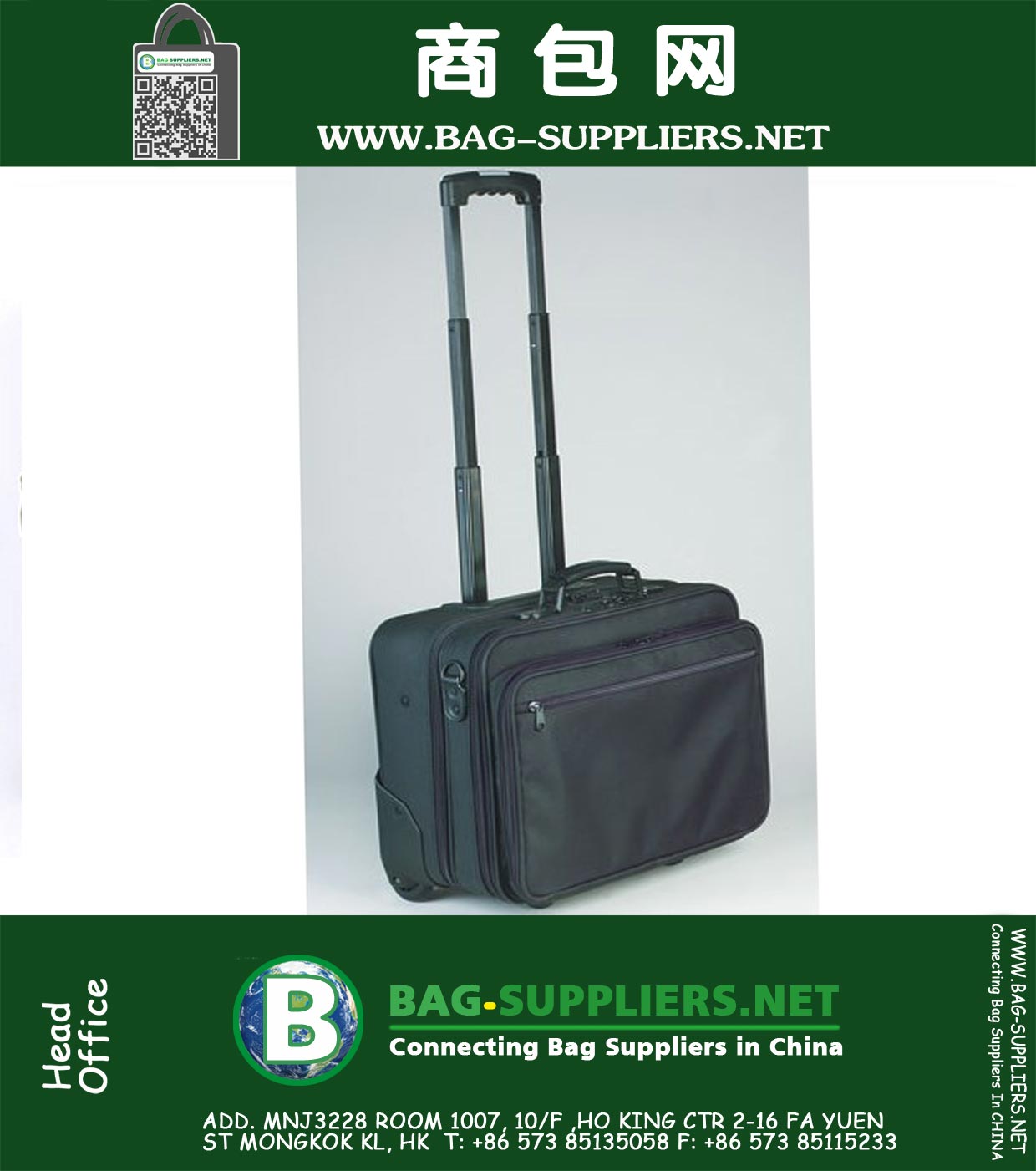 Soft-sided wheeled tote case