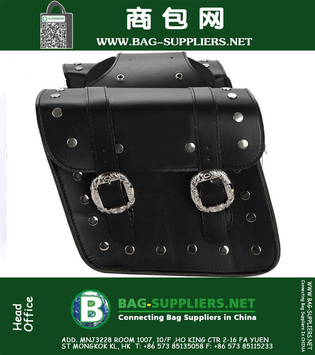 Color: Black Material: PU leather,metal buckles Dimension(each): approx 310mm(12.25