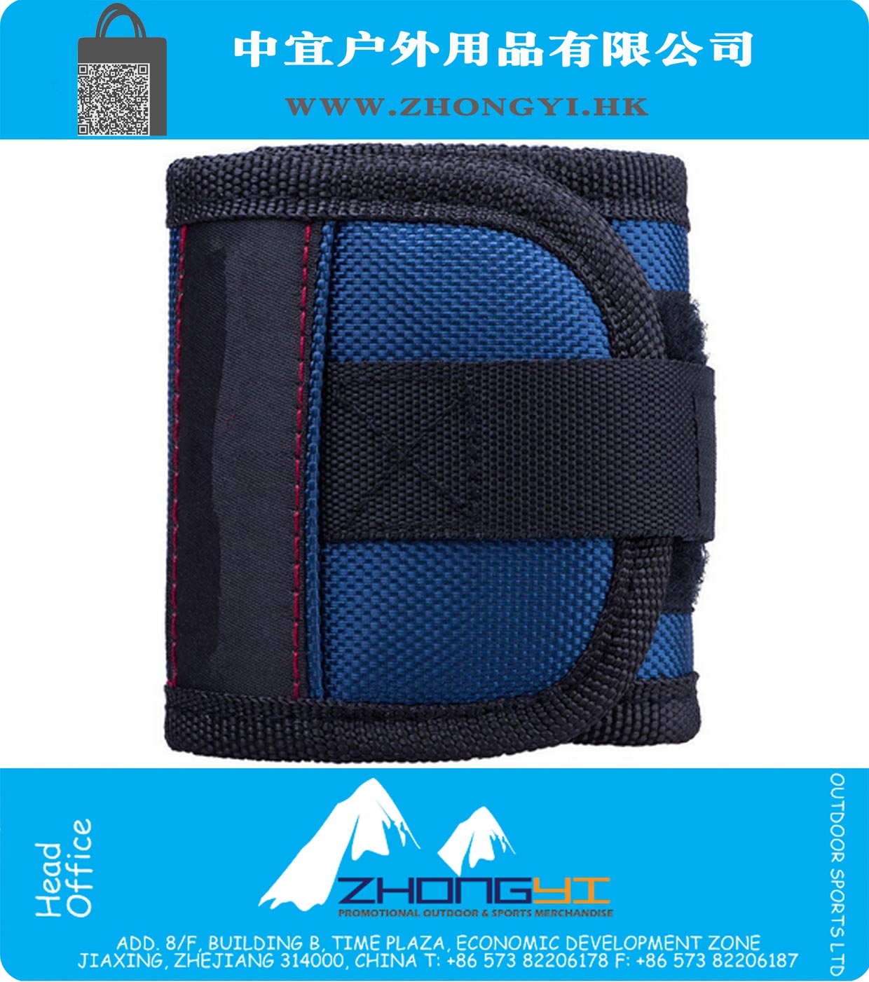 Magnetic Wristband Pocket Tool Belt Pouch Bag 