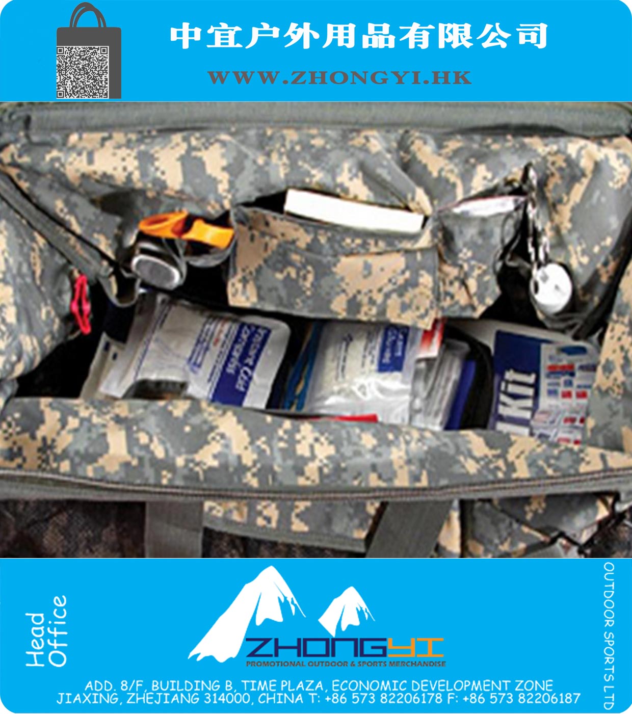 Military Style Paramedic Bag