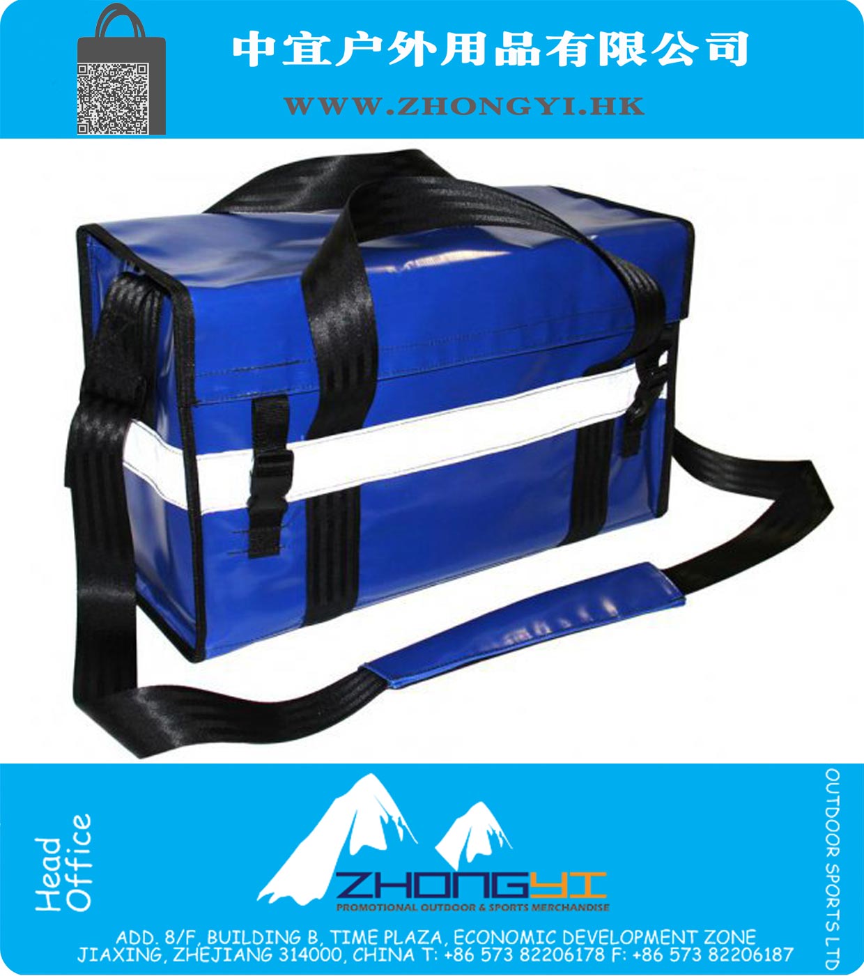 Blue PVC Rescue Bag