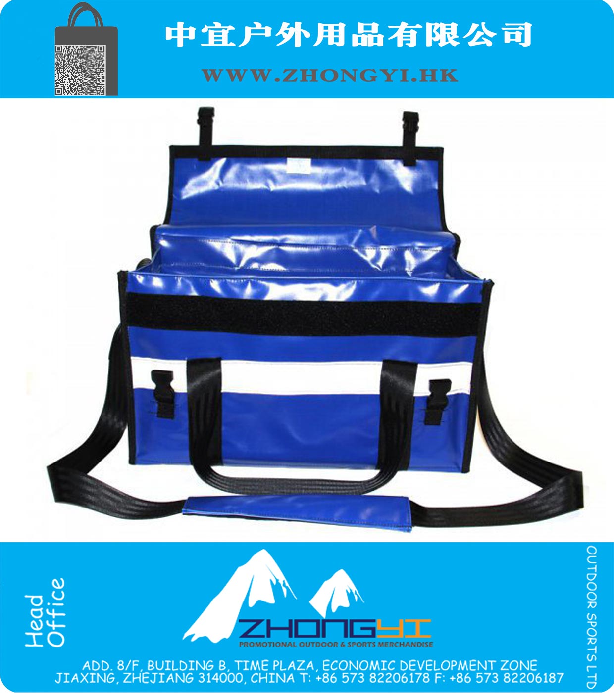 Blue PVC Rescue Bag
