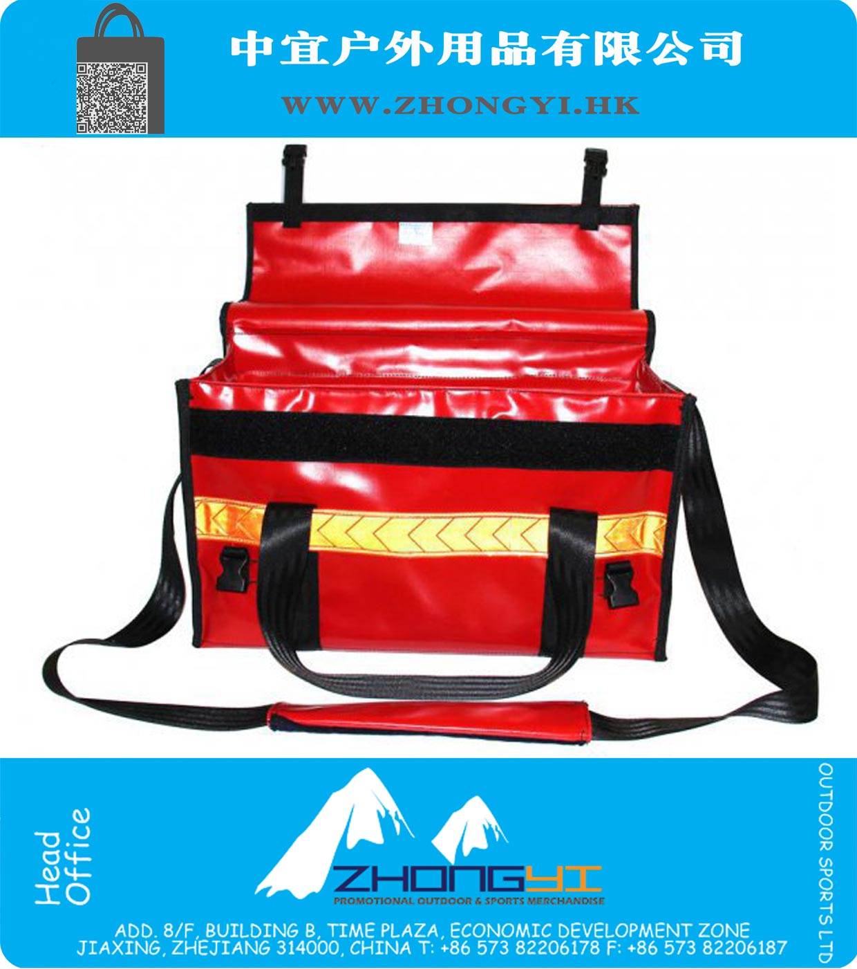 RED PVC Rescue Bag
