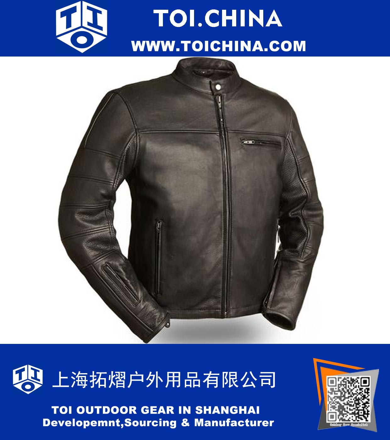 Racing Nake Leather Jacket