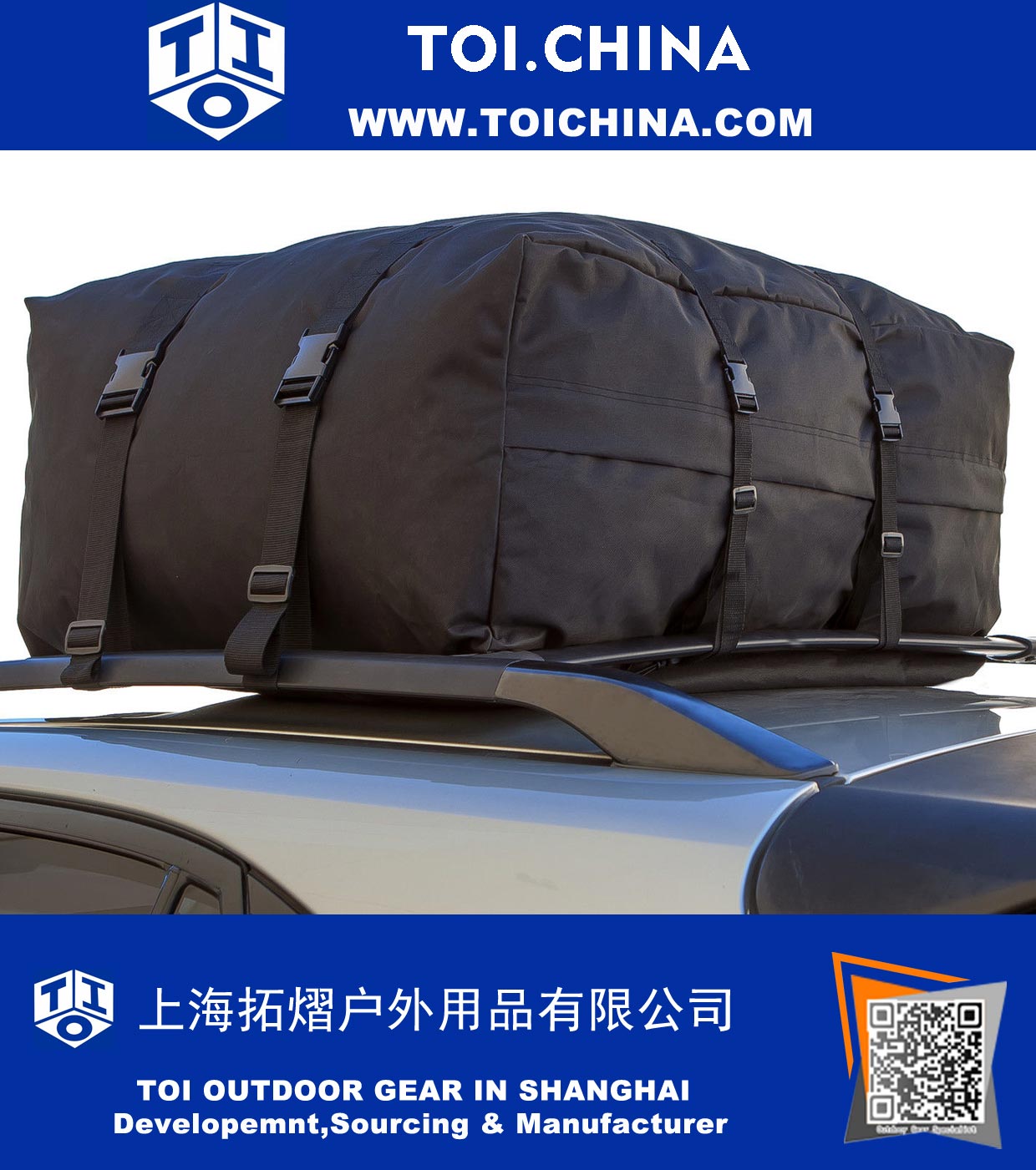 Car Van Suv Roof Top Cargo Rack Carrier Bag