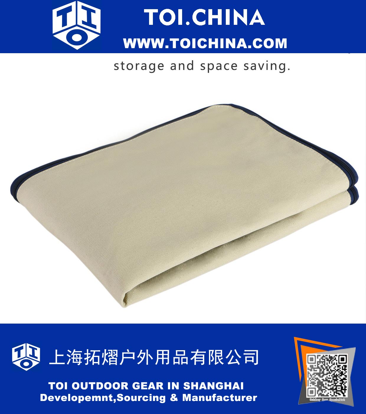 Foldable Heavy Fabric Storage Bag