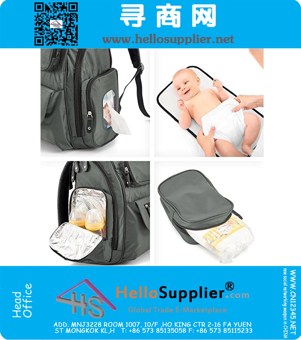 Baby Diaper Backpack