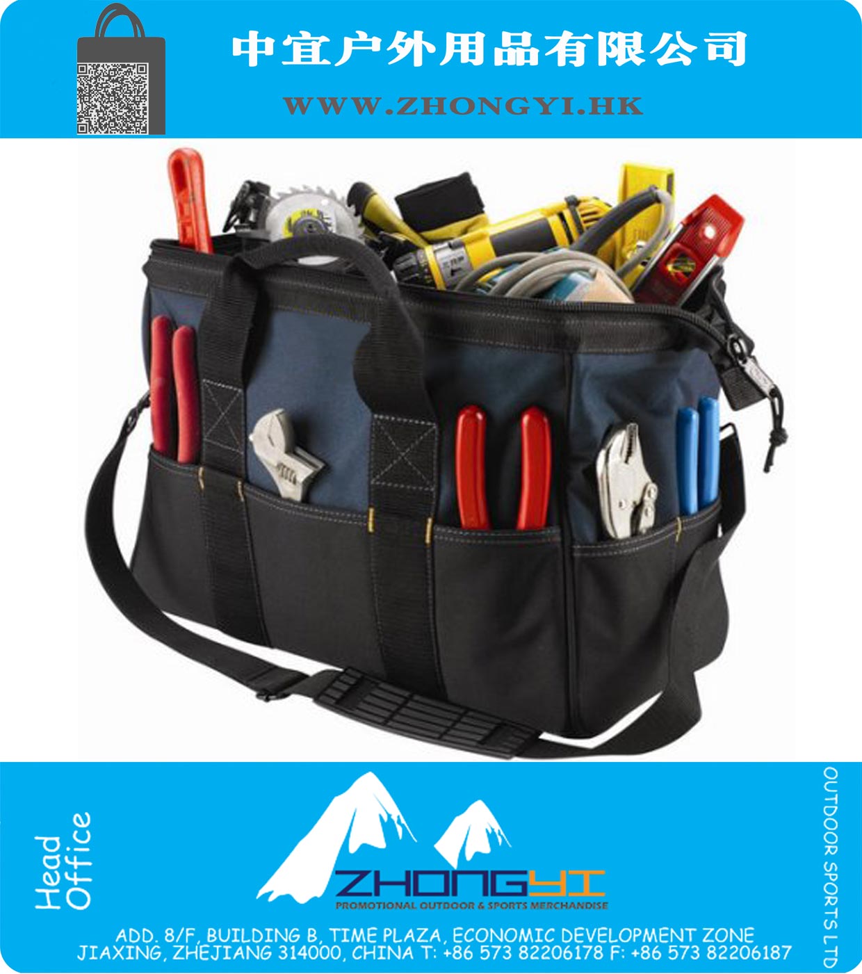 22-Pocket Tool Bag