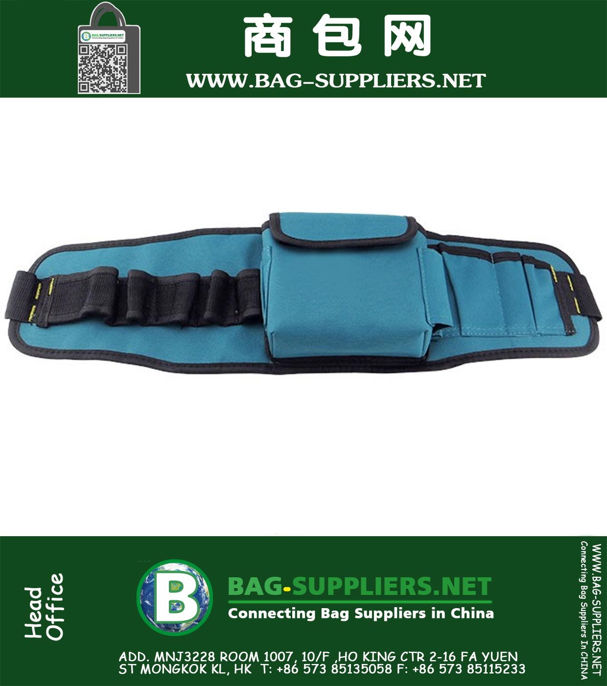 Bigger Size Multifunctional tool pockets Hardware Mechanic Electrician Canvas Tool Bag Belt Utility Kit Pouch