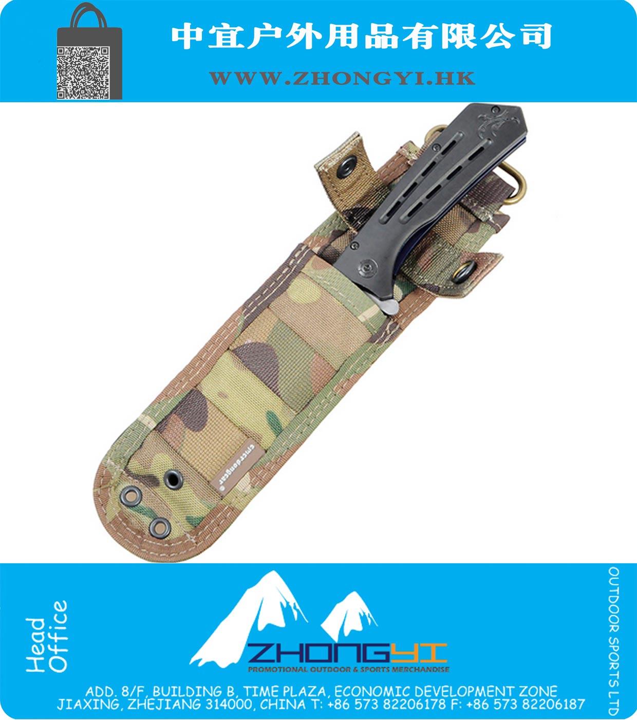 Couteau Case 1000D nylon Couteau Sac pochette utilitaire militaire de l'armée Pouch
