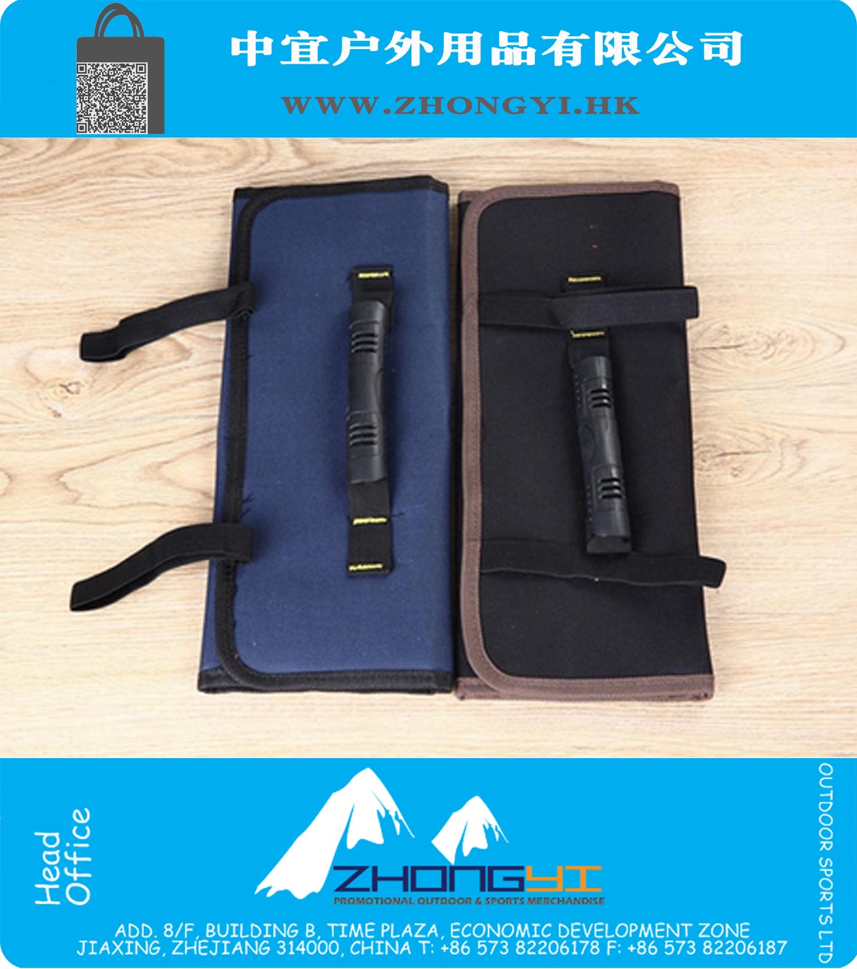 Leather Craft Kit de herramientas de la bolsa de mano de cuero Bolsa de herramientas de almacenamiento