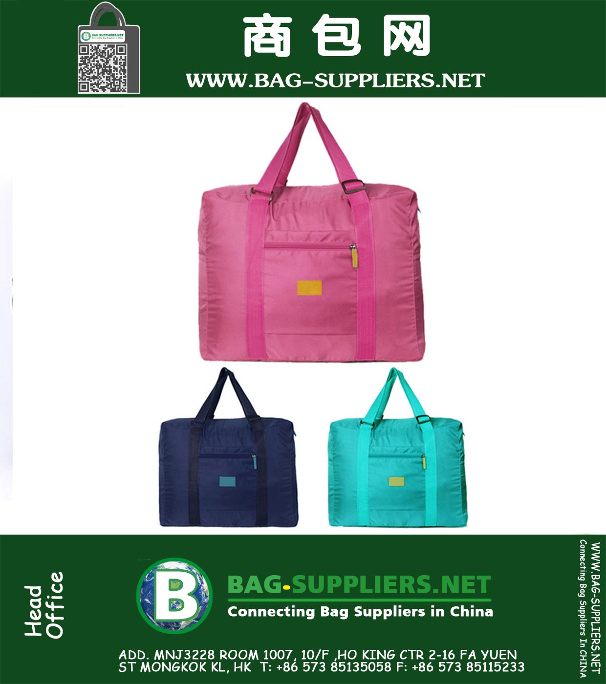 Make-up Kits Gift Waterproof Opvouwbaar Nylon Reisbagage Clothes Storage Bag Beauty Tools