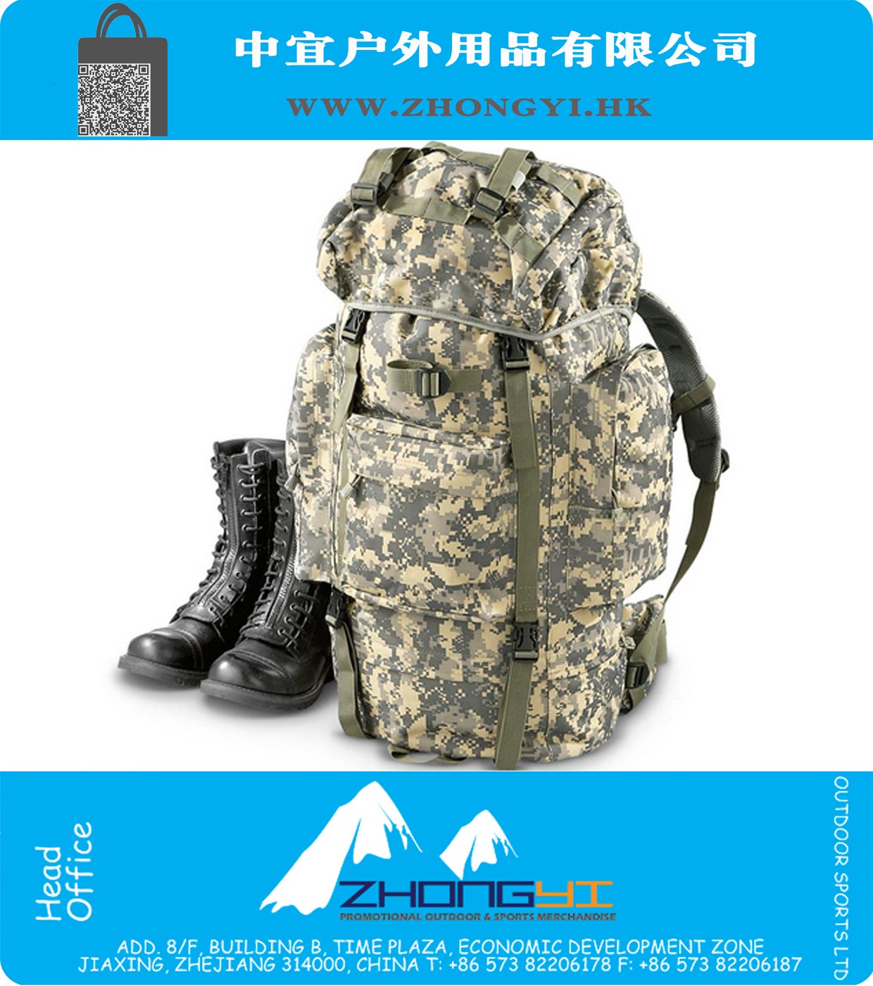 Military-style Tactical Rucksack