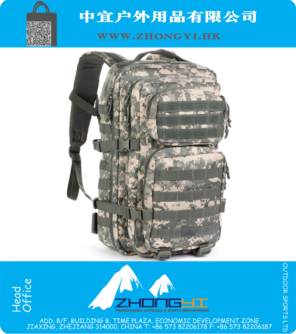 Dia Militar 3 Grande Assalto US ACU Army Tactical Backpack Combate Polícia Hunting Bag