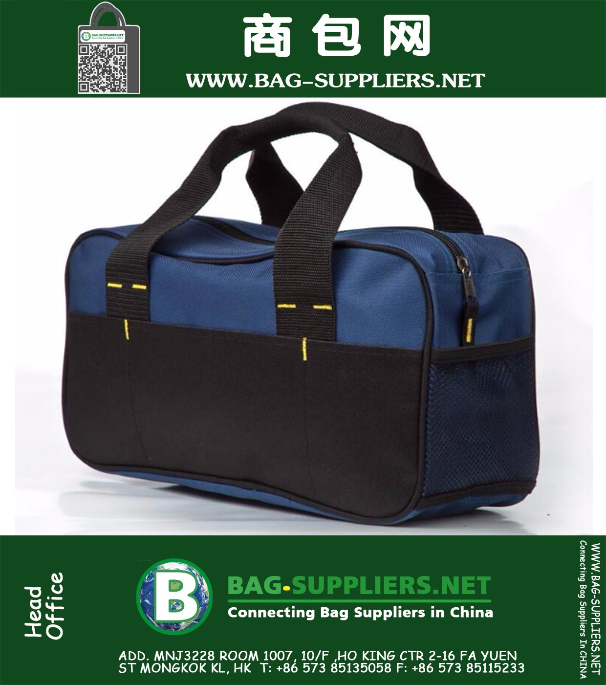 Multifunction Canvas Bag Tool handbag storage bag waterproof Electrician Bag And Waist Belt
