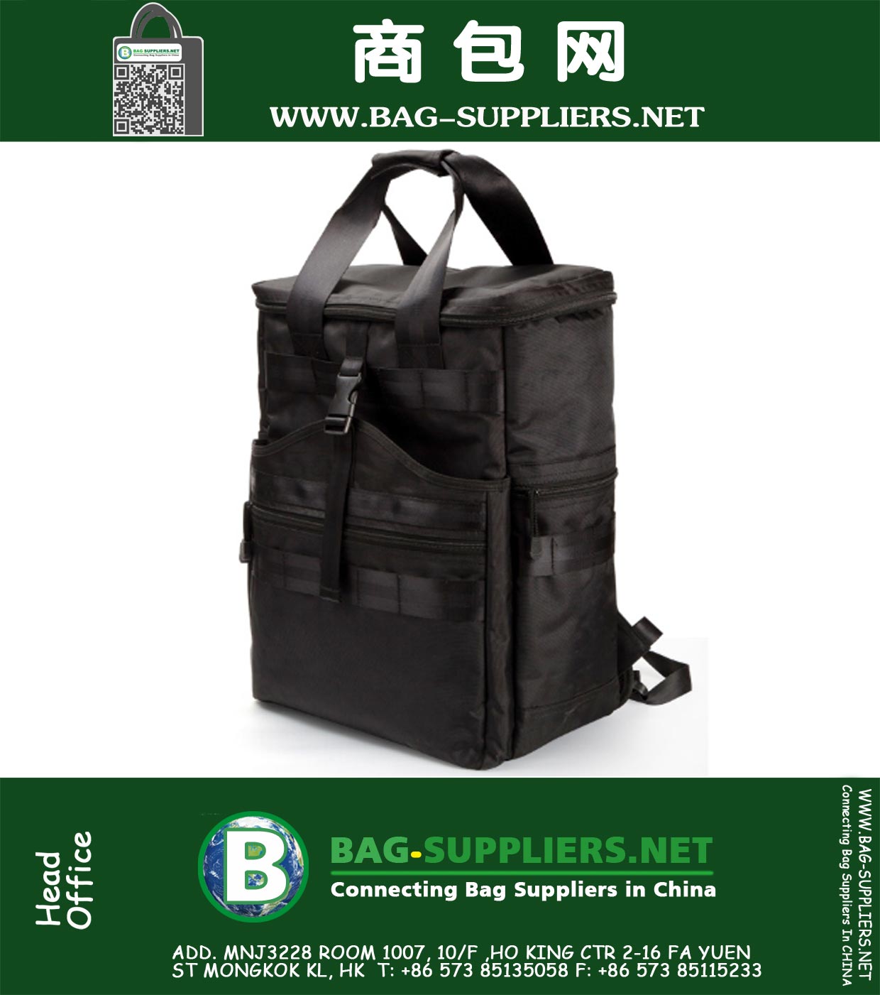 Multifuncional Moda Ferramenta Backpack Ferramenta Travel Bag Homens Trabalho Backpack