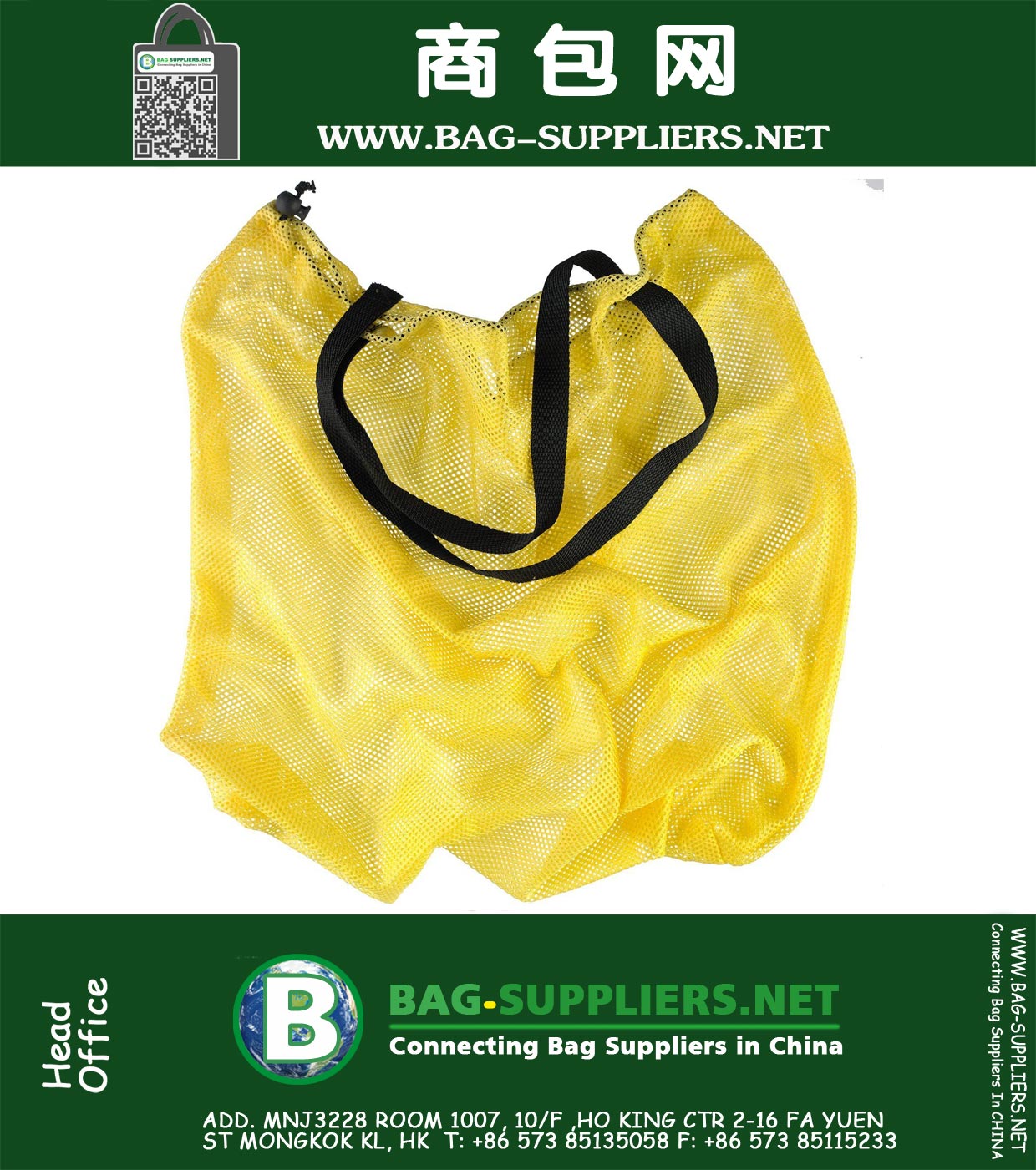 Sacs en nylon Mesh plage Multipurpose 2 Paquet sur les sacs de plage Grand Go