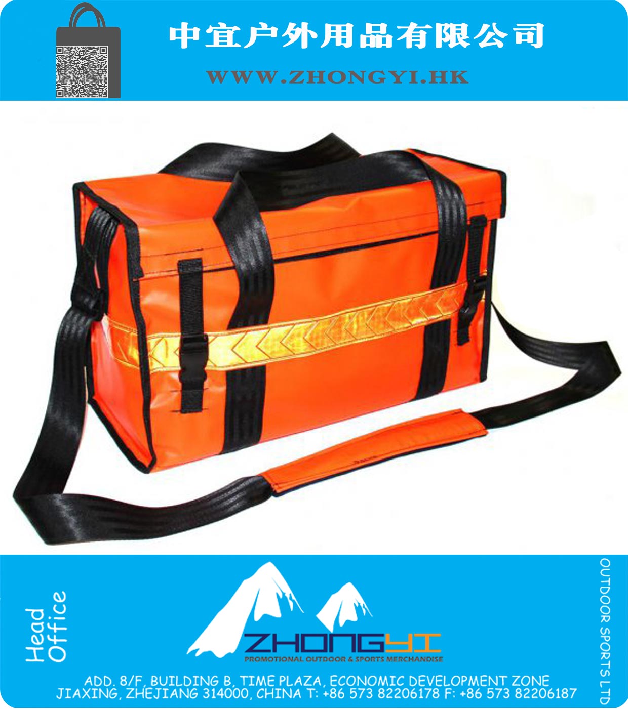 PVC de alta visibilidade de Resgate de Emergência Bag Ferramenta