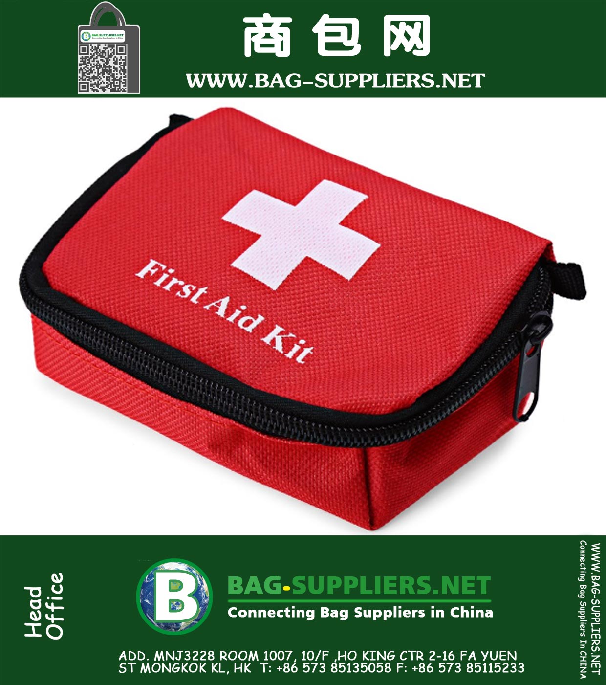 Praktische Wilderness Survival Mini Outdoor Travel Camping EHBO kit Medical Emergency Treatment Pack Set Thuis Survival Bag