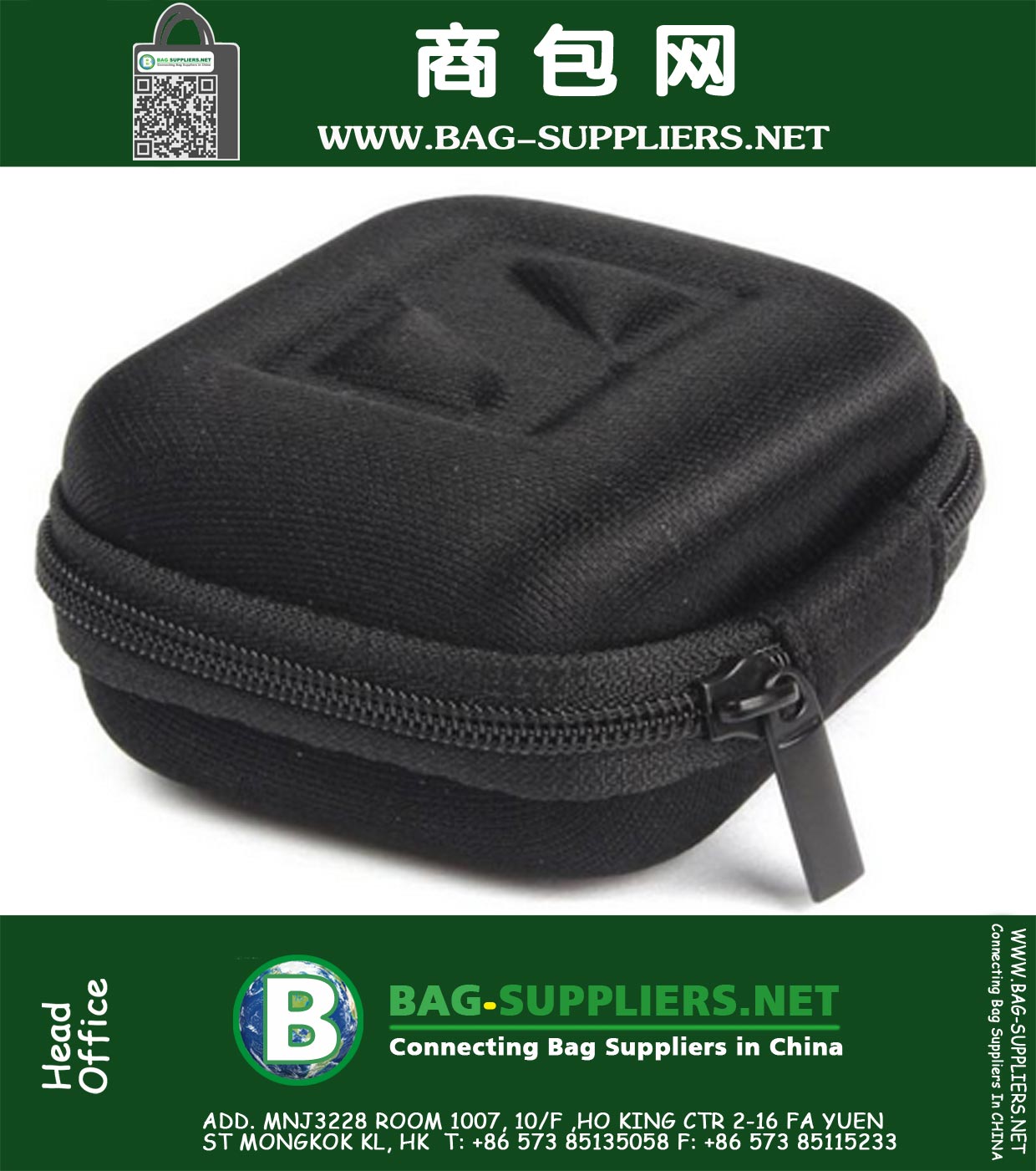Qualified Headphone Earbud Carrying Storage Bag Pouch Hard Case For Earphone Pack