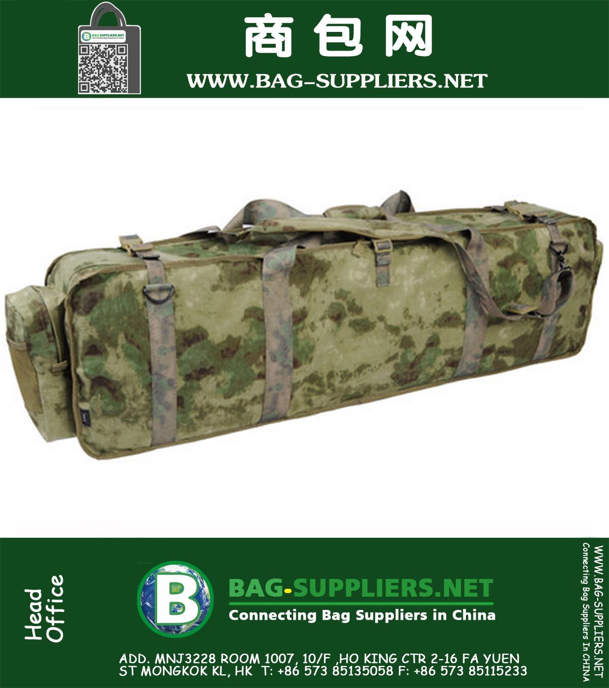 Tactische militaire Pouch Tool Bag Heavy Duty Machine Gun draagtas tas Zwart Geweer Kort Gun Protection backpacktas