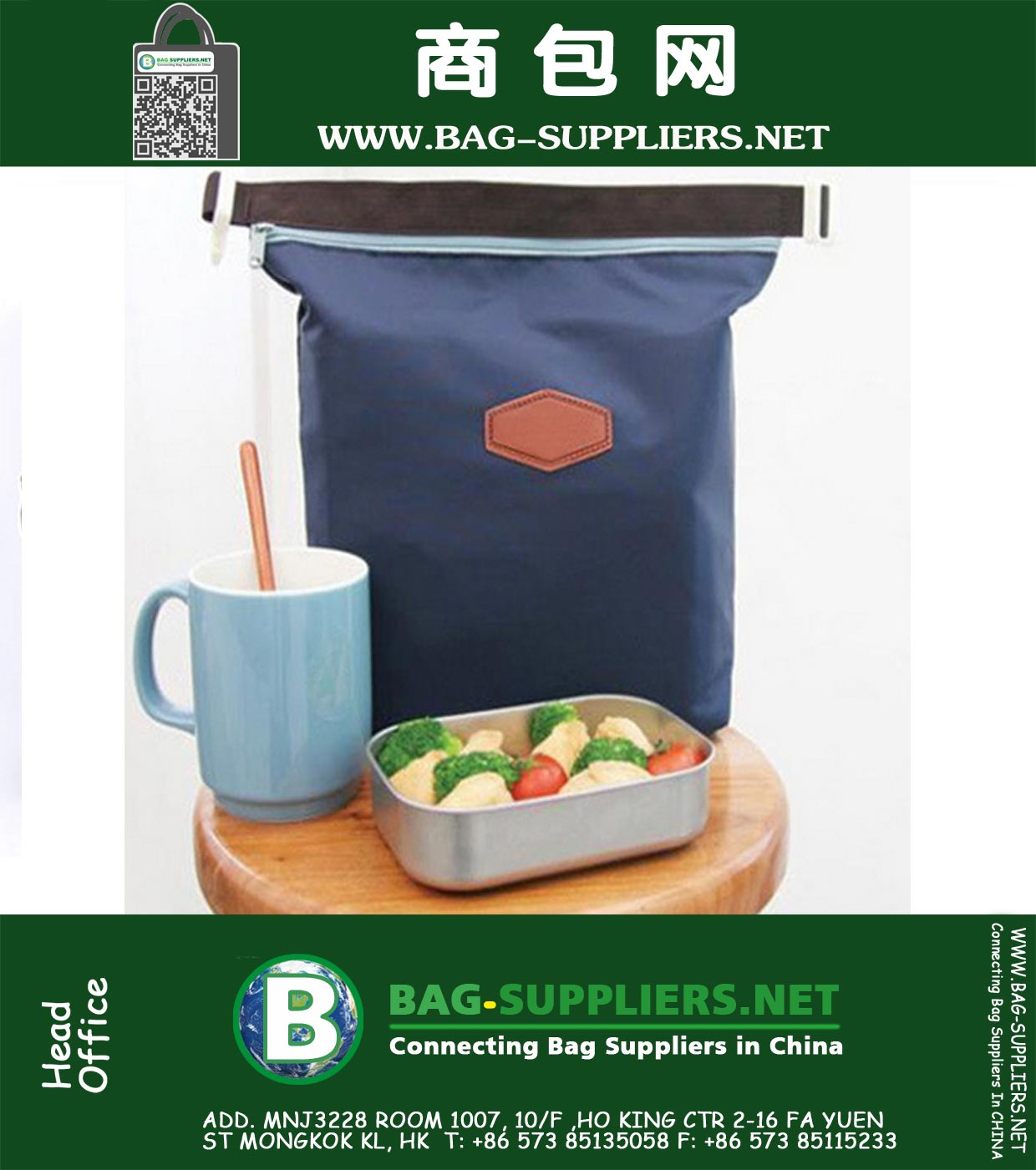 Thermische Cooler Waterproof geïsoleerde lunch Portable Carry Tote Storage Picnic Bag Home Storage Bags Keuken gereedschap