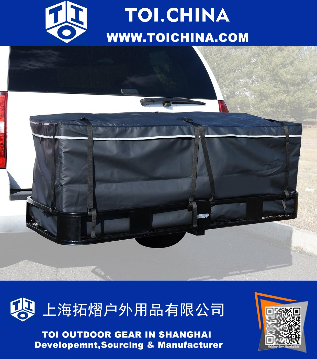 Waterproof Large Hitch Tray Cargo Carrier Bag