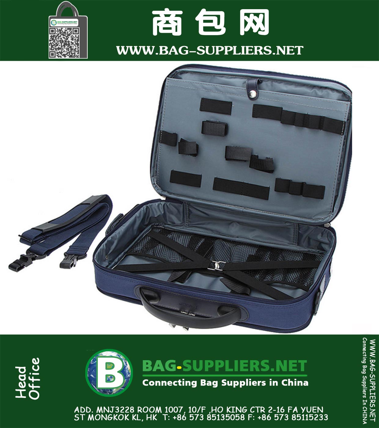 Waterdichte Nylon Doeken 600D Polyester Tool Bag multifunctionele tas voor gereedschap met Handvat