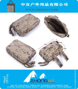 1000D Cordura водонепроницаемый нейлон Тактические Molle мешок Molle передач сумка Pouchs карманный инструмент талии сумка Waistpack