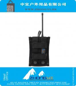 1000D Molle táctico Radio bolsa impermeable de tela de nylon engranaje táctico Herramientas bolsa para ir de excursión acampar al aire libre bolsa