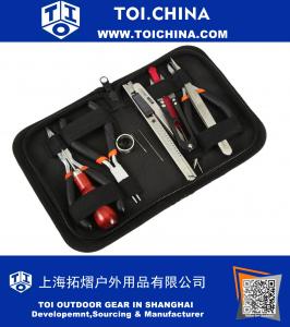 12 Pcs Jewelry Making Tools Kit with Black Zippered Case