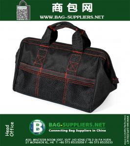 13 дюймов High Quality Tool Kit Bag Zip-Top Wide Open Mouth Многофункциональные сумки Мужчины Оксфорд Дорожная сумка