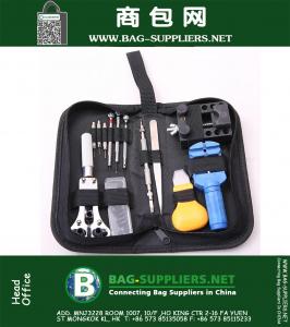 13 Stück Multifunktions-Werkzeugtasche Uhr-Reparatur-Werkzeug-Kits Opener Tragetasche