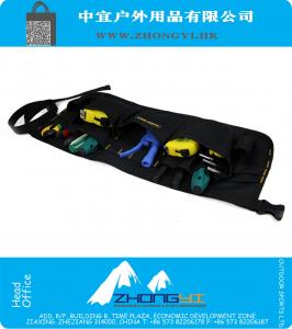 13 Taschen-Beutel-Taillen-Werkzeugrolle Canvas Werkzeugtasche, Multifunktions Elektriker Instruments Waist-Werkzeugkoffer Werkzeugtaschen