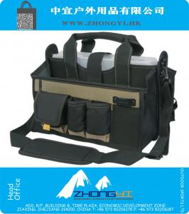15-Pocket 16 Inch Center Tray Tool Bag