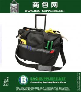 20 Inch Rolling Tool Bag With Telescoping Handle