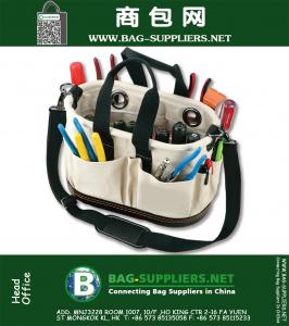22-Taschen-Oval Leinwand Werkzeugtasche