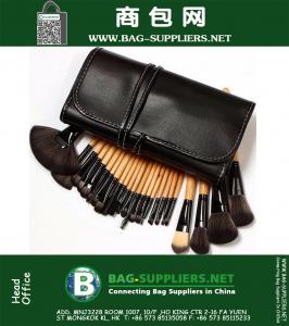 32pcs set professionele make-up Brush Zachte cosmetische Addbeauty make-up kwast Top Quality Make Up Tool Kit Bag