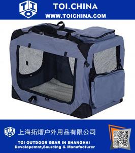 32 Inch macia Sided Crate Folding Pet Carrier