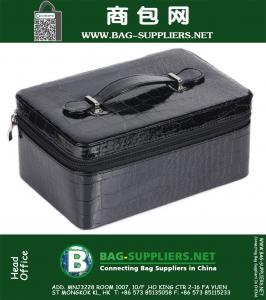 48Pcs Essential Oil Carrying Case Bags Holds 24Pcs 15ml bottles 60Pcs 2ml Hard Shell Exterior Fashionable Bottle Storage Box