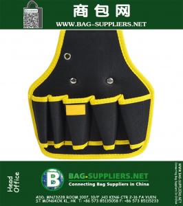 5-Pocket-Werkzeugkoffer Elektriker-Werkzeug-Set Stoff Oxford-Beutel-wasserdicht Fall-hängende Art Saddlebag für Werkzeuggürtel