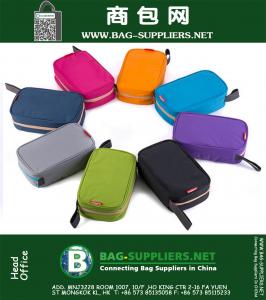 5pcs Fácil de transportar grande capacidade Cosmetic Bag Multifuncional Ultraleve Viagem Wash Caminhadas de Higiene Pessoal Hanging portátil Bag