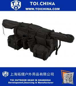 ATV Cargo Rack Gear Bag with 57 Inch Soft Rifle Case