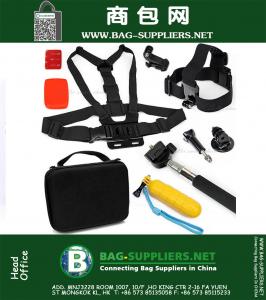 Accessories Kit with Carrying Case for Action Cameras