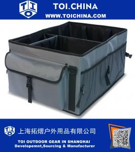 Auto Trunk Organizer Heavy Duty Cargo Storage Box For Car Truck SUV Bag